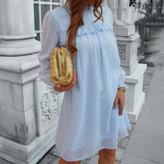 Women's Patchwork Vintage Beach Dress