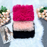 Fluffy Tulle Suspender Tube Top Two Piece Set Flaxmaker