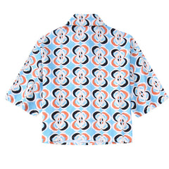 Casual Printed Two Piece Shirt and Pants Sets Flaxmaker