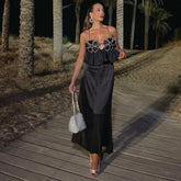 Bright Flower Cami and Skirt Set