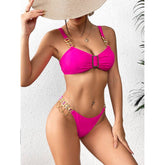 Sling Color Block Bikini Swimsuit