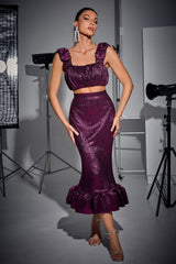 Sexy Lace Two Piece Set