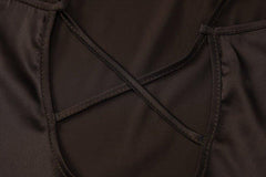 'CheeseWalk' Backless Mini Dress