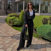 Hooded Solid Color Shirt and Pants Set