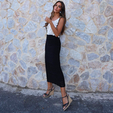 Color Block Knit Dress