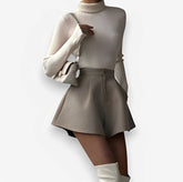 casual a-line skirt shorts