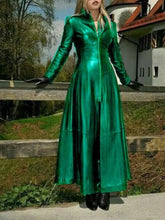 Fashion Belt Faux Leather Slim Fit PU Dress