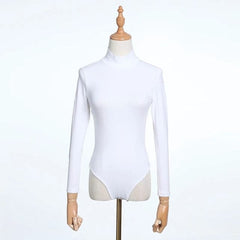 High Neck Ultra Low Back Bodysuit