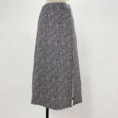 Split High Waist Leopard Print Skirts