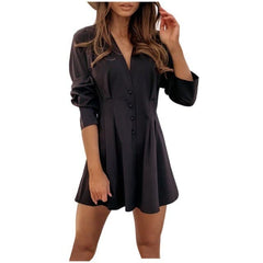 Fashion Casual Solid Petite Suit Ladies Elegant Long Sleeve Coat