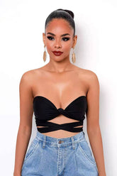 Multi-way Wrap Around Bandage Top