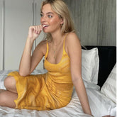 Off Shoulder Spaghetti Strap Beachwear Dress