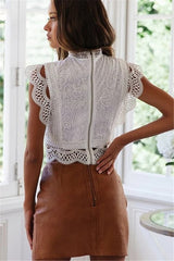 Fashion Shirt Lace Blouse