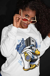 Casual Fashion Print Hoodies