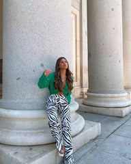 Vintage Elegant V Neck Streetwears Blouses