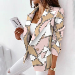 Womens Long Sleeve Casual Slim Thin Blazers