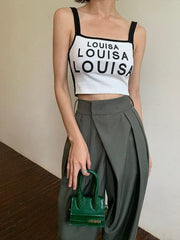 New Straight Loose Wide Leg Mop Trousers