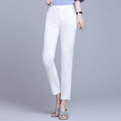 Summer Casual Solid Spring Summer Pants