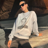 Portrait Graphic Cotton Hoodies