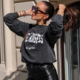 Woman Cotton Washed Casual Vintage Hoodies