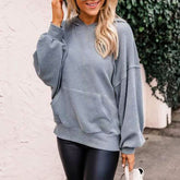 Fashion Solid Color Hoodies