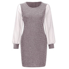 Year Sequin Dress For Party Bling Black Bandage Mini Spring Autumn Lady Dating Dinner Dresses