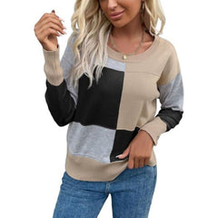 O Neck Casual Sweater Soft Warm Long Sleeve Knitted Pullover Loose Fit Autumn Winter Outfits