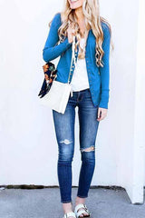 Casual Buttons Solid Color Cardigan(9 Colors)