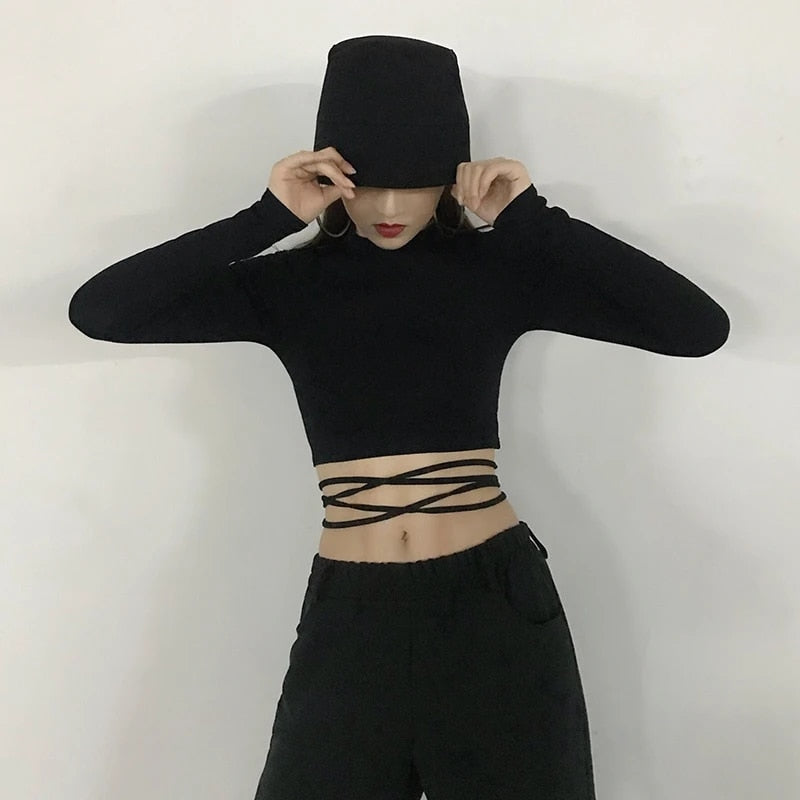 Florence O-neck Drawstring Top