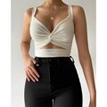 Sleeveless Short Crop Vest