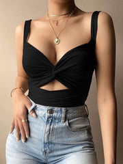 Sleeveless Short Crop Vest