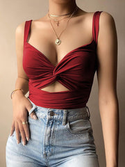 Sleeveless Short Crop Vest