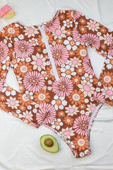 Floral swimsuit