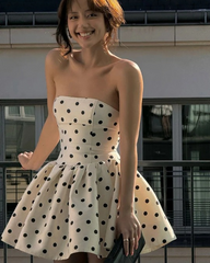 Paxton Polka Dot Bow Dress