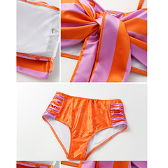 Sling Bow-tie Bkini Swimsuit and Skirt(Shipped on Jan 5th)
