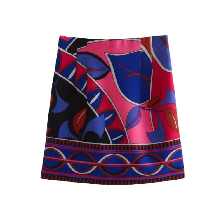 Printed Shirt and Skirts/Shorts Two Piece Set Flaxmaker