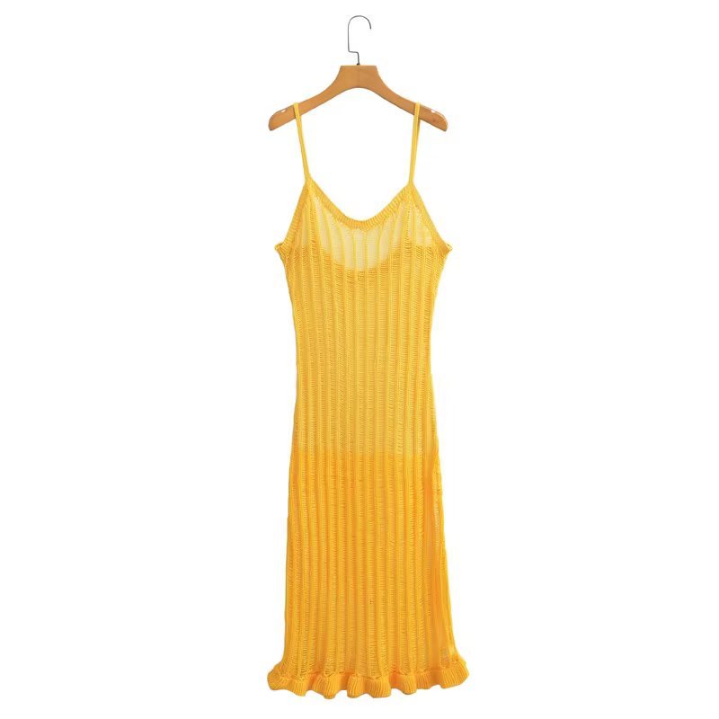 Cutout Halter Knit Dress