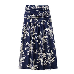 Flaxmaker Casual Printed Shirt and Skirt