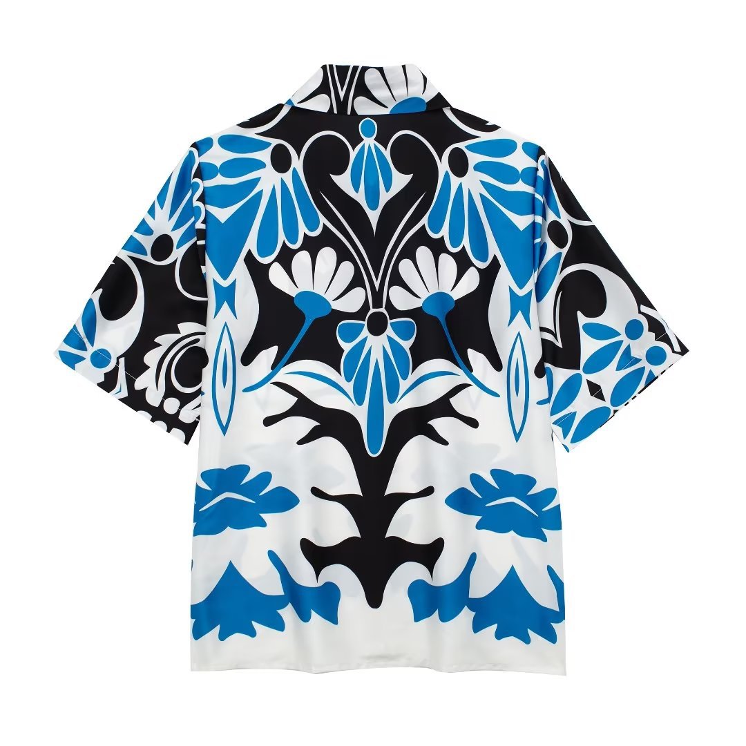 Retro Printed Three Piece Set Flaxmaker
