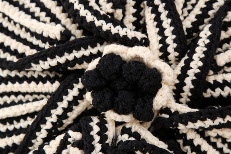 3D Knit Flower Dress