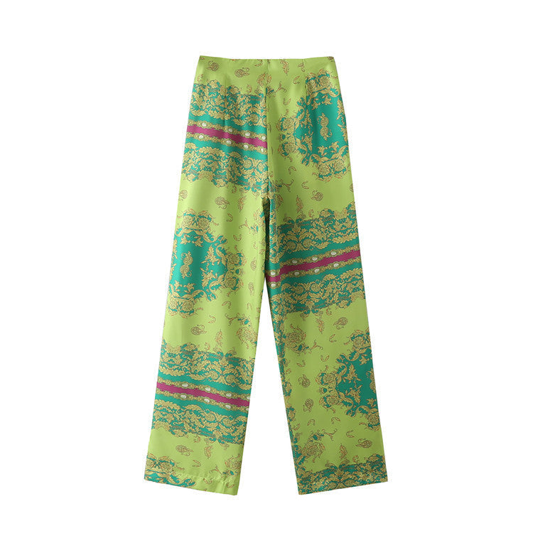 Exotic Style Printed Shirt and Bottom