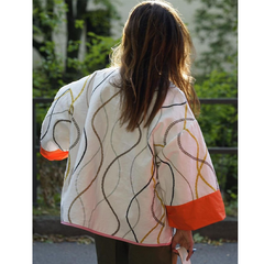 Printed Reversible Cotton Coat