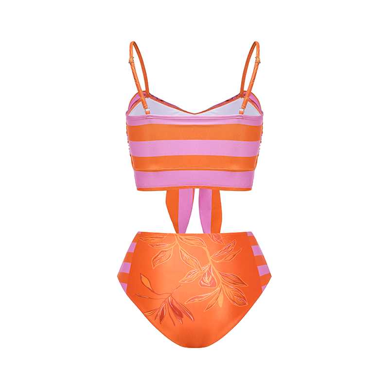 Sling Bow-tie Bkini Swimsuit and Skirt(Shipped on Jan 5th)