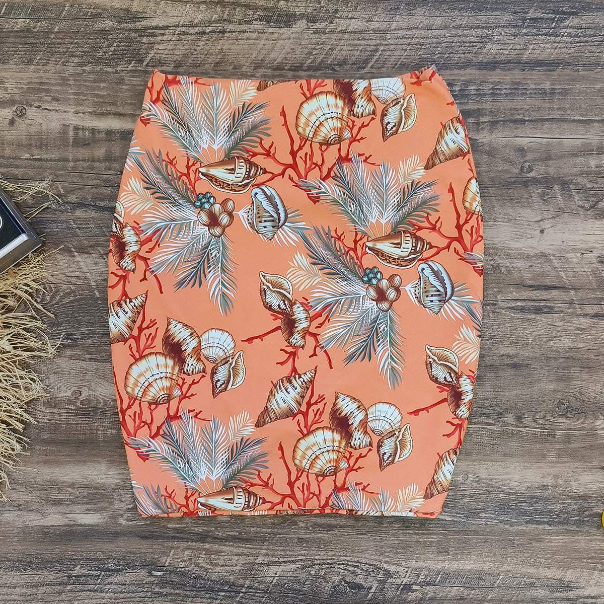 Jungle Printed Bandeau Bikini Swimsuit and Sarong
