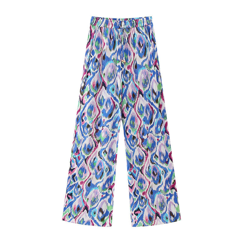 Graphic Printed Shirt and Pants Set