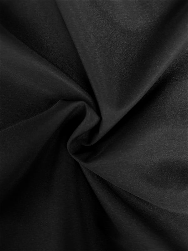 Buttoned Solid Color Split-Joint Split-side A-line Flared Sleeves Lapel Maxi Dresses