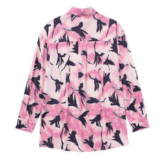 Fashion Casual Blossom Printed Shirt and Pants