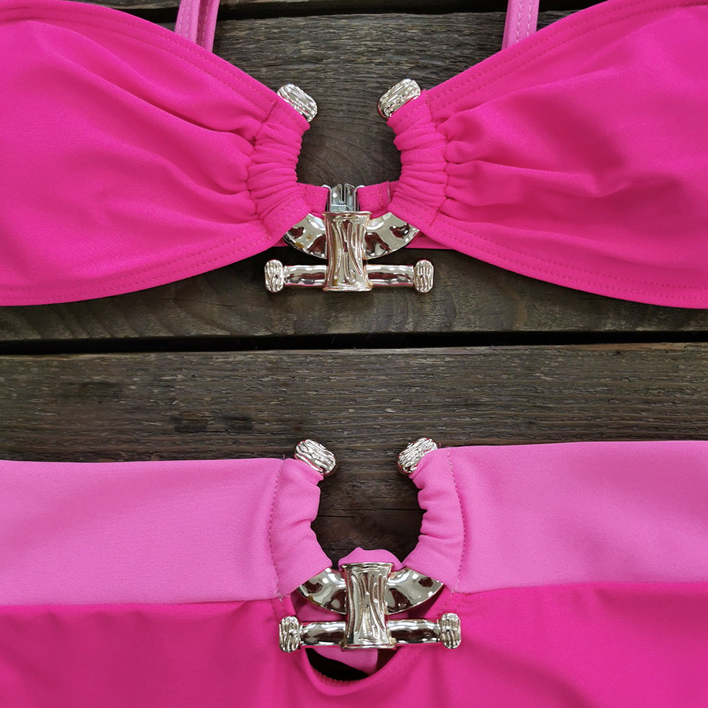 Ruffle Sling Sexy Bikini Swimsuit