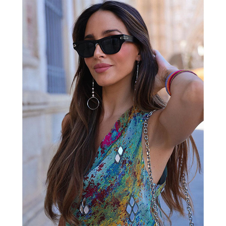 Fashion Printed Top and Skirt Set