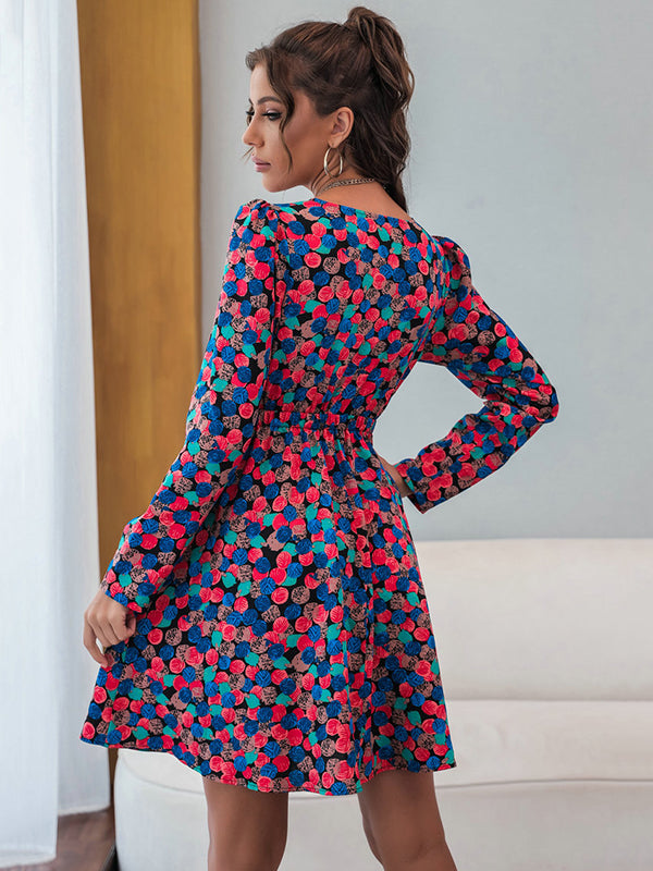Bohemia A-Line Floral Dress